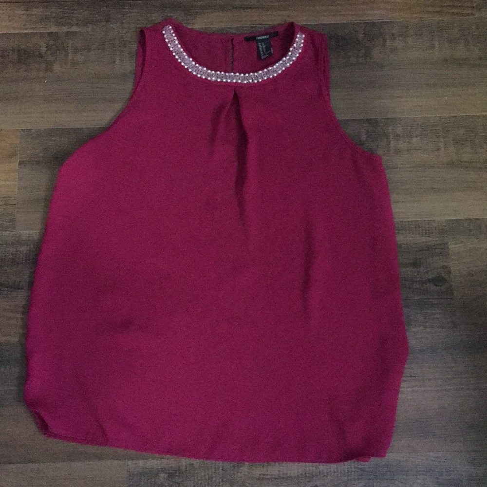 Size small beaded tank